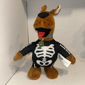 Scooby-Doo! Side Stepper 12" Plush Skeleton Scooby-Doo Theme Song  Working P3‎